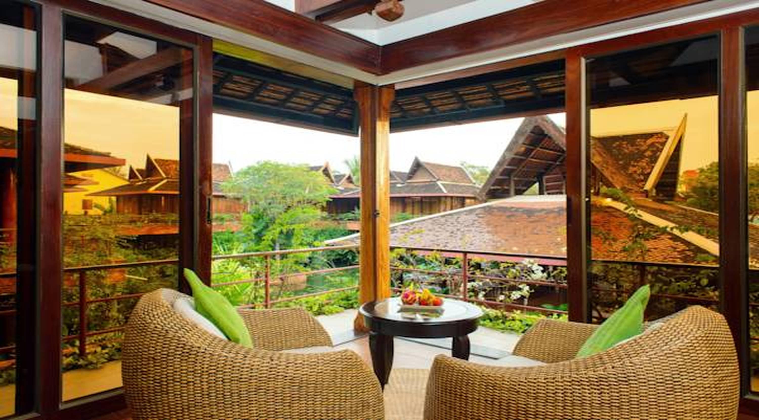 Angkor Village Hotel - Small Luxury Hotels Of The World Siem Reap Exteriör bild A view from a suite at the resort