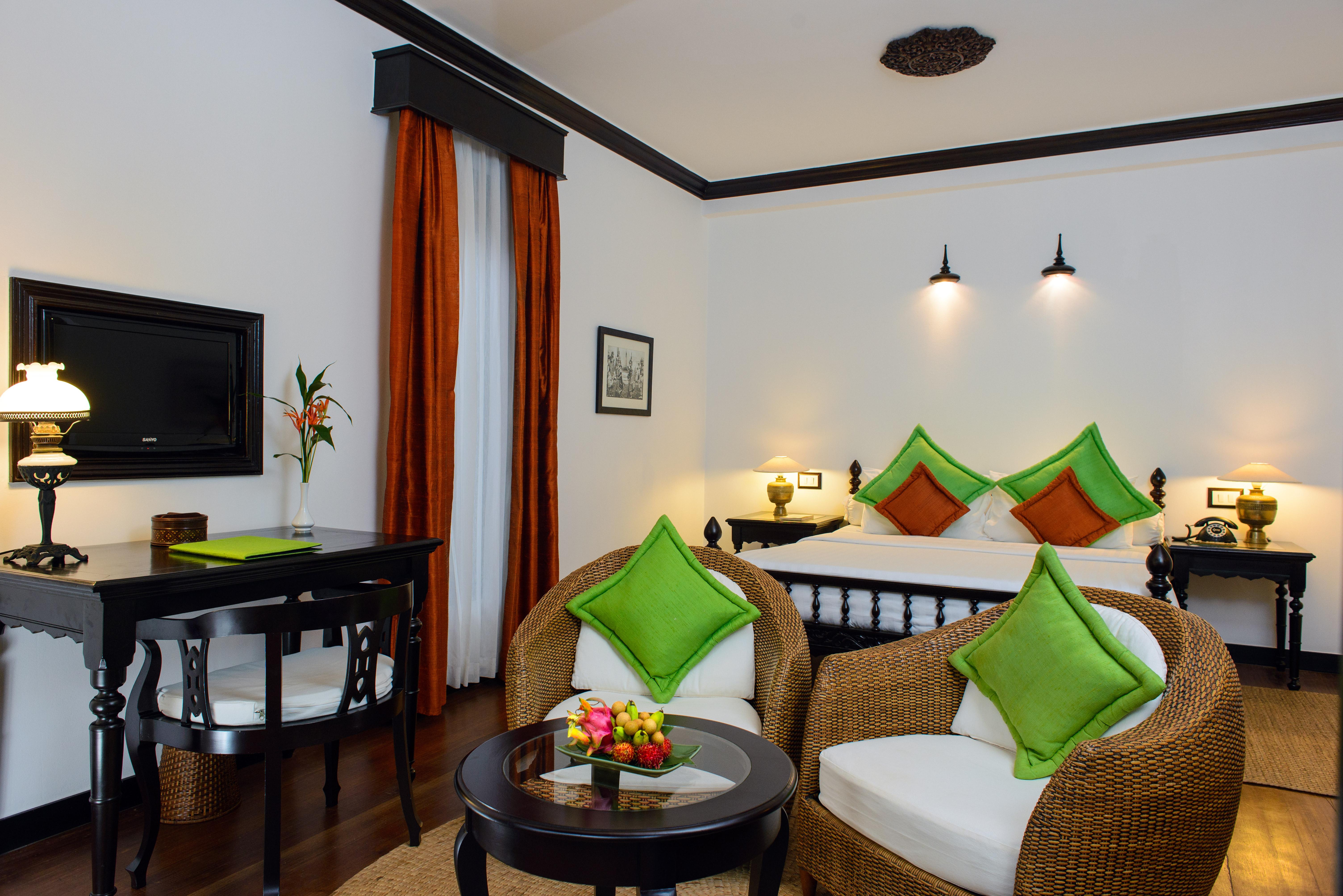 Angkor Village Hotel - Small Luxury Hotels Of The World Siem Reap Rum bild A room at the hotel